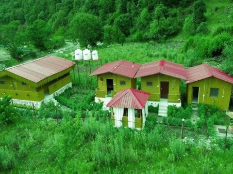 Şəkidə istirahət mərkəzində YANĞIN