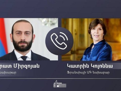 Mirzoyan fransalı həmkarı ilə Qarabağı müzakirə etdi 