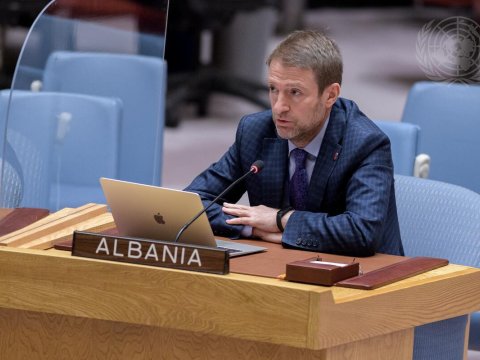 Humanitar tələbatlar siyasiləşdirilməməli - Albaniyalı diplomat
