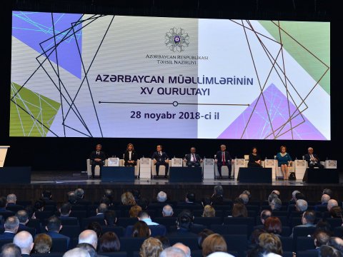 Azərbaycan müəllimlərinin XVI qurultayı keçiriləcək