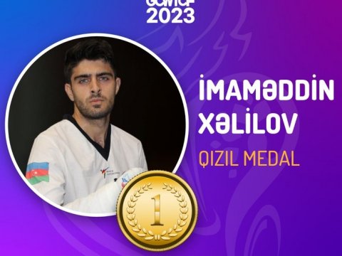 İdmançımız Koreyada qızıl medal qazandı