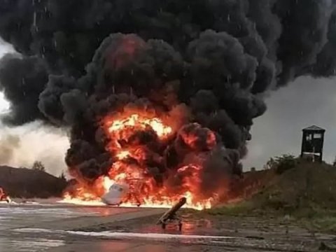 Rusiya bombardmançısı məhv edildi - BBC təsdiqlədi