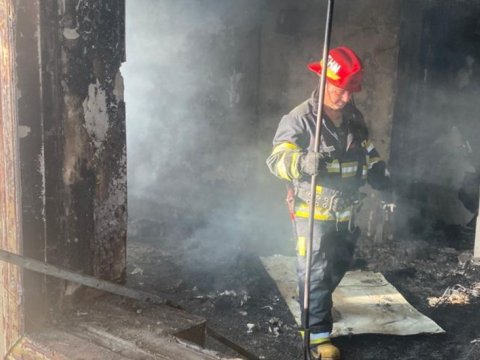 Bakıda partlayış baş verdi - Yaralılar var (VİDEO)