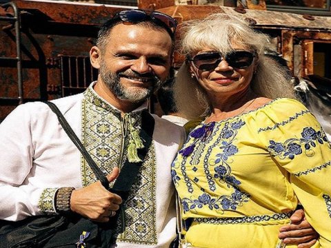 Kiyev sakinləri Müstəqillik Gününü belə qeyd edir - FOTOLAR