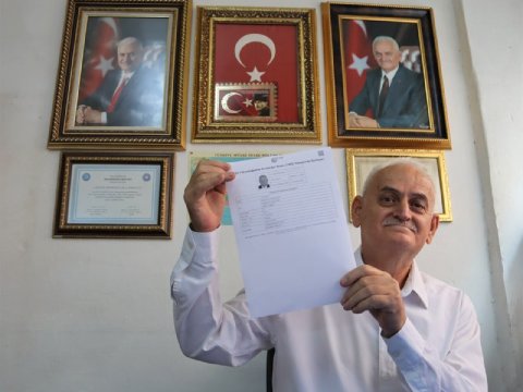 Binali Yıldırımın oxşarı 68 yaşında universitetə girdi