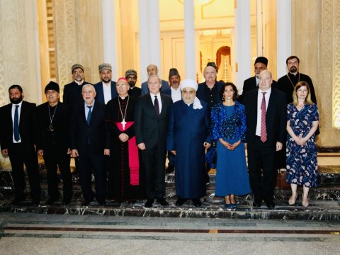 Şeyx Belçika XİN başçısı ilə görüşdü - FOTO