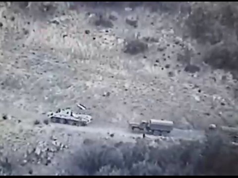 Sülhməramlıların köməyi ilə erməni mövqeləri gücləndirilir - Şok görüntülər yayıldı