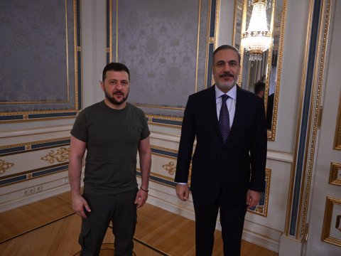 Hakan Fidan Kiyevdədir - Zelenski ilə görüşdü