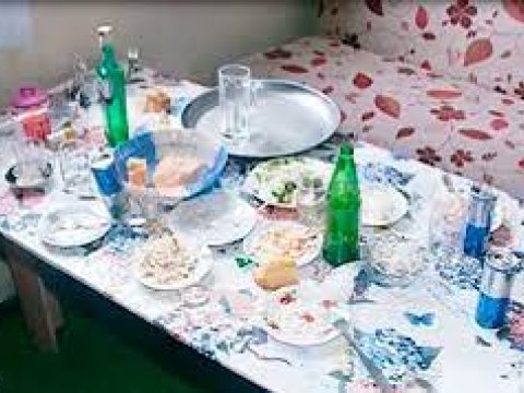 Kafedə dava düşdü - Polis işə qarışdı