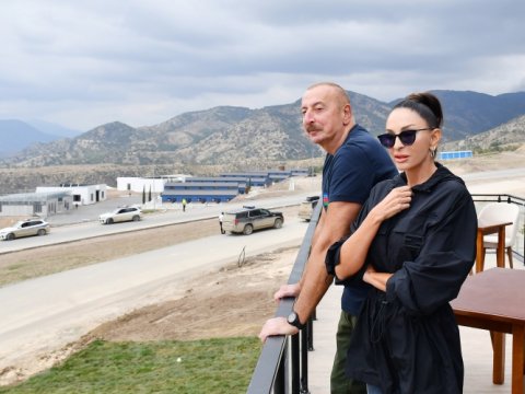 Prezident və birinci xanımın Kəlbəcər və Laçına səfəri FOTOLARDA