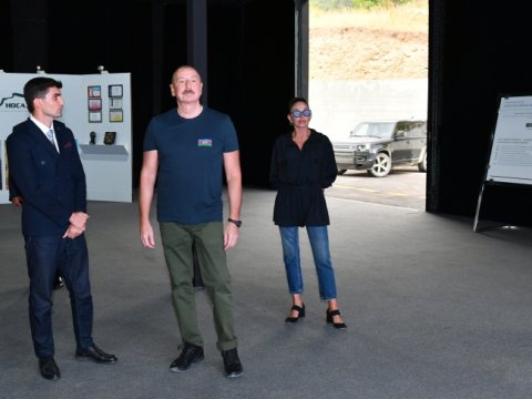 “Hoçazfilm” studiyasının çəkiliş pavilyonunun açılışı - FOTO