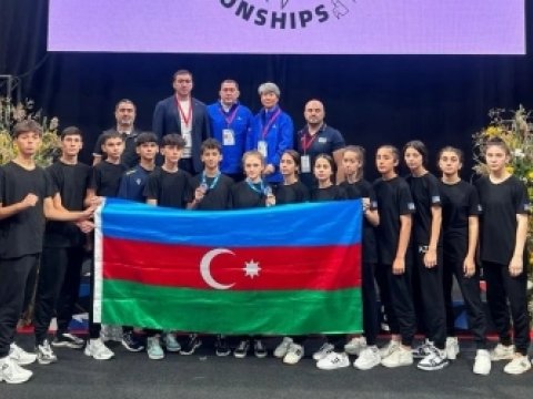 Yığmamız Avropa çempionatını 2 medalla başa vurdu