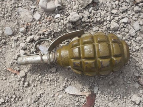 Bakıda əl qumbarası tapıldı