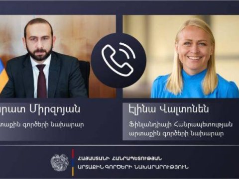 Mirzoyan həmkarı ilə Qarabağı müzakirə etdi 