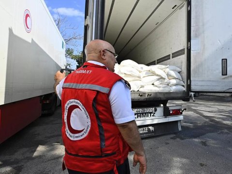 Xankəndiyə göndərilən unun keyfiyyət sertifikatı sülhməramlılara təqdim edildi