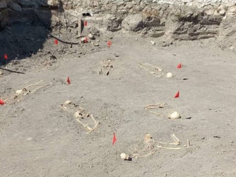 Azad edilmiş ərazilərdə kütləvi məzarlıqlardan 500-ə yaxın insan qalığı tapılıb