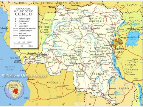 Konqoda toqquşma - 48 nəfər öldü
