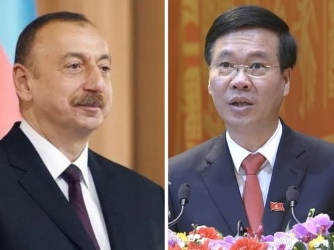 Prezident vyetnamlı həmkarına məktub göndərdi