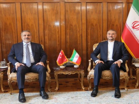 Hakan Fidan iranlı həmkarı ilə Cənubi Qafqazı müzakirə etdi