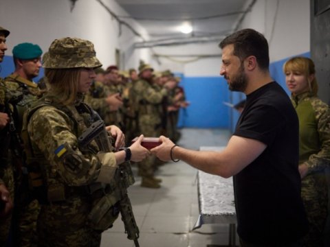 Zelenski Donetskə getdi 