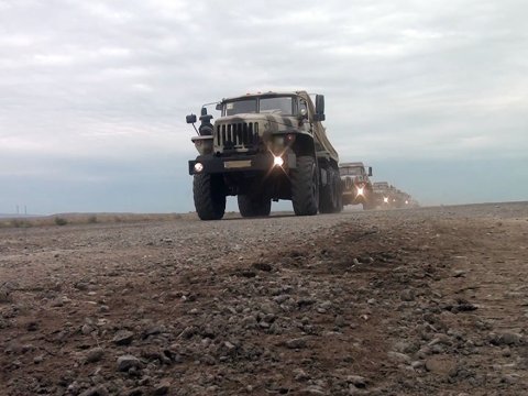 Bölmələrimiz dislokasiya məntəqələrini tərk edir - VİDEO