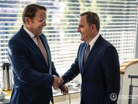 Ceyhun Bayramov Aİ nümayəndəsi Zəngəzurdan danışdı