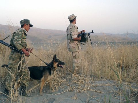 Əfqanıstandan Tacikistana keçən terrorçular məhv edildi