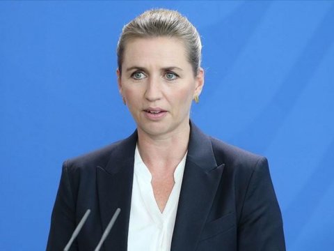 Danimarkanın Baş naziri Kiyevdə səfərdədir