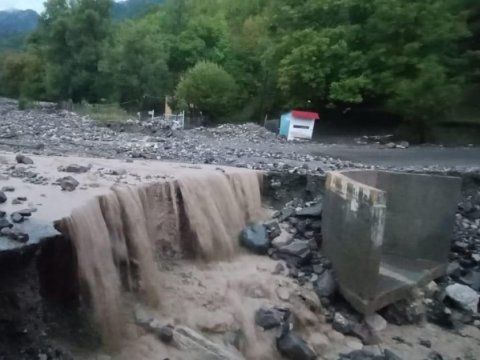 İsmayıllı-Lahıc avtomobil yolu bağlandı