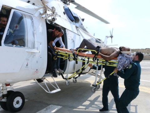 Laçında qəza: Yaralılar helikopterlə Bakıya gətirilir - FOTO+VİDEO