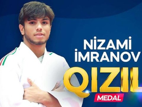 Cüdoçumuz Niderlandda qızıl medal qazandı 