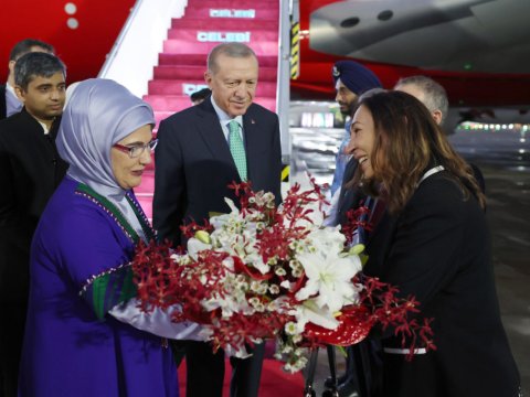 Ərdoğan Hindistana getdi - YENİLƏNİB