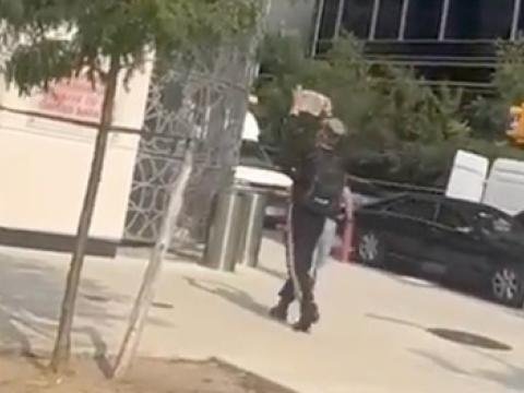 Türk Evinin qarşısında Qurana qarşı təxribat 