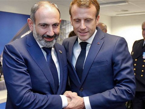 Makron Paşinyanla Qarabağdan DANIŞDI