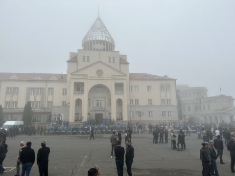 Xankəndi bu anlarda - FOTOLAR