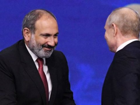 Paşinyan Putinə məktub göndərib