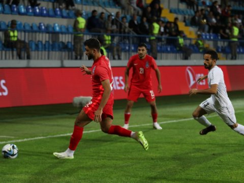 Azərbaycan İordaniya millisinə qalib gəldi