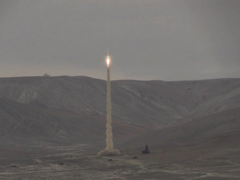 Ordumuz İsrailin döyüş raketlərini işə saldı - VİDEO