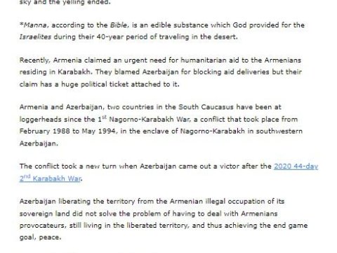 Ermənistanın regionda sülhə mane olduğu ABŞ mediasında