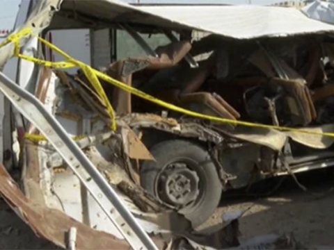 ANAMA-nın avtobusu Laçında qəzaya düşdü - Yaralılar var