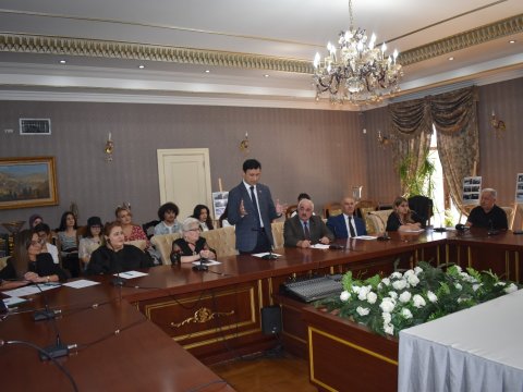 Tbilisidə Qərbi Azərbaycana qayıdışla bağlı toplantı - FOTOLAR