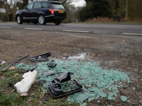 Hacıqabulda maşın aşdı - Yaralılar var