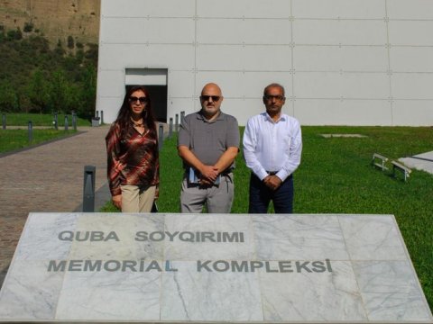Kanadalı deputat Quba Soyqırımı Memorial Kompleksini ziyarət etdi