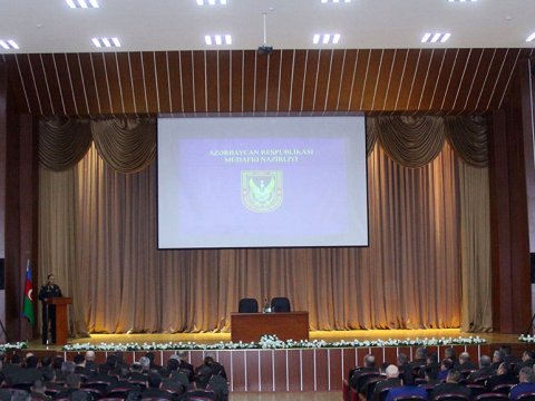 Ordu komandanlığı Bakıda TOPLAŞDI