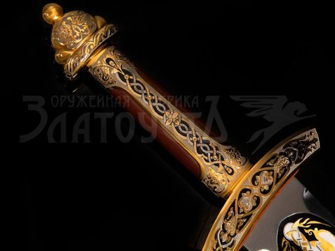 Rusiyanın Kim Çen İnə bağışladığı qılınc - FOTOLAR