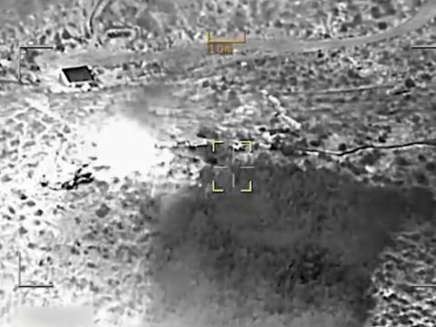 Ermənistana məxsus növbəti atəş nöqtələri məhv edildi - VİDEO