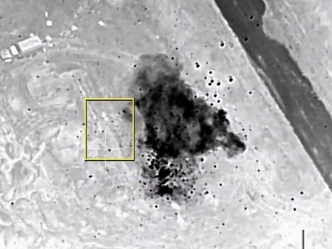 Ermənilərin növbəti artilleriya qurğusu məhv edildi - Anbaan görüntülər 