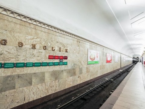 “Gənclik” metrostansiyasında gücləndirilmiş iş rejimi tətbiq olunacaq