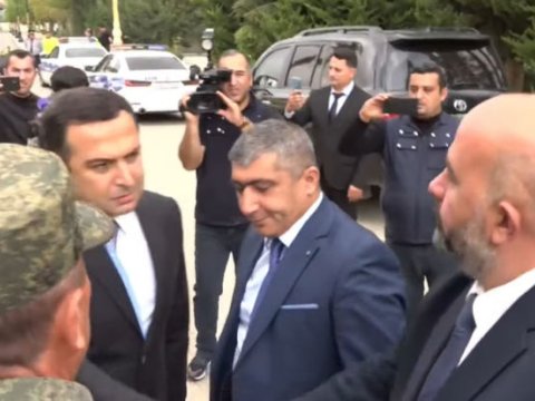 Qarabağ ermənilərinin nümayəndələri Yevlaxda - CANLI