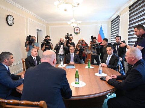 Yevlax görüşü BAŞA ÇATDI